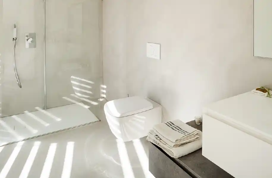 Baño cubierto con SmartCover