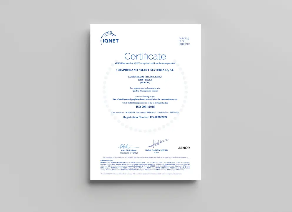 Quality Management System Certificate
