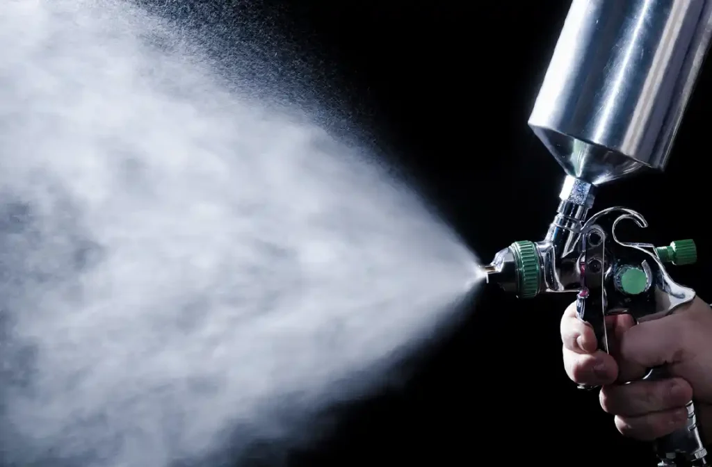 Aplicación con spray de Gelgraph